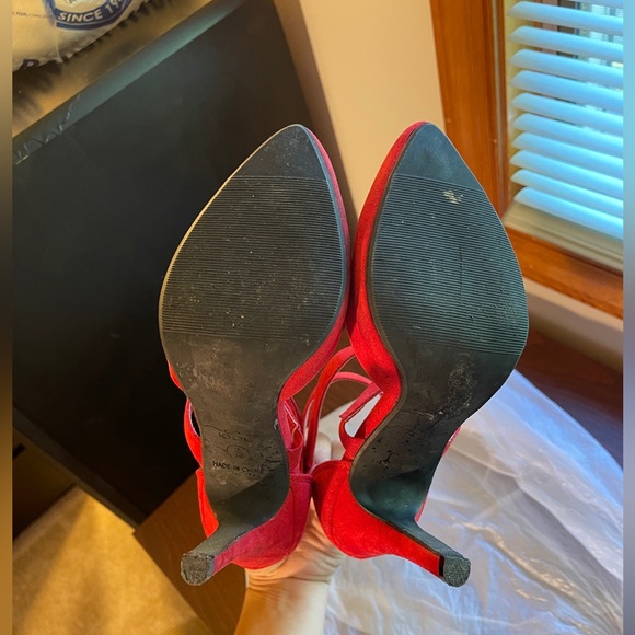 New Look Bright Red Strappy Heels EU36 - Picture 6 of 6